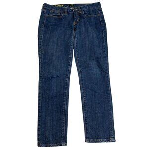 J. Crew Women's Jeans Size 28 Stretch Denim Medium Wash Cotton/Spandex Blend Str